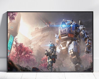 Titanfall 2 BT-7274 Poster: Gamer Mech Art Print - Etsy
