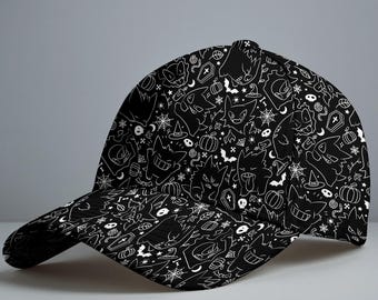 Gengar-honkbalhoed, schattige pet met anime-spookpatroon, megagengar-zomerhoed, Gengar-hoed cadeaus
