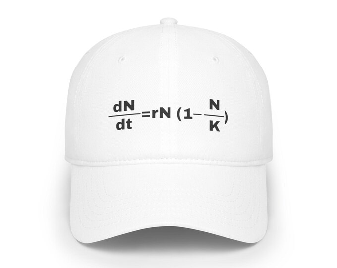 Carrying Capacity Equation Baseball Cap