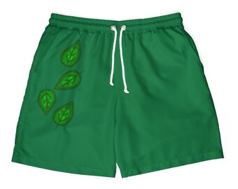 Falling Leaves Unisex Swim Shorts