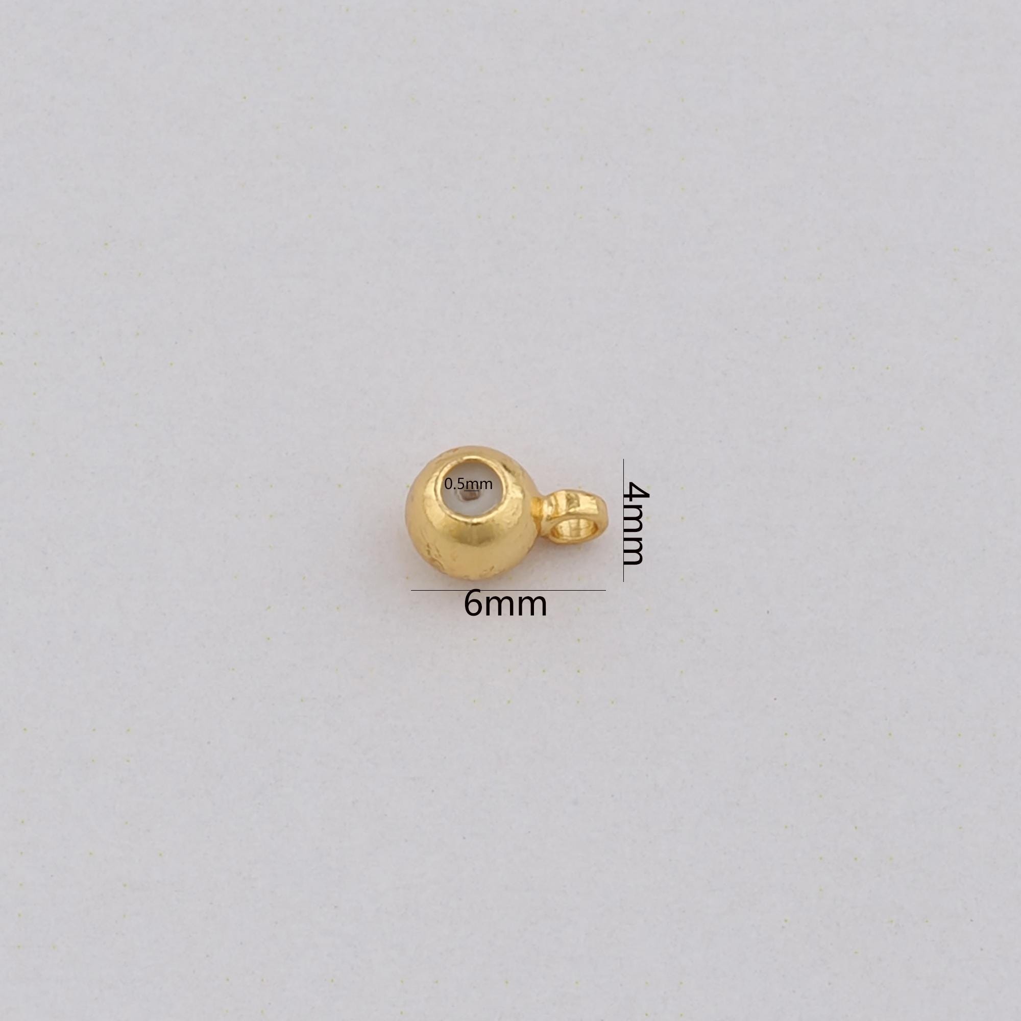 Positioning Bead 10pcs 24K Gold Filled Positioning Beads,crimp Beads,diy Jewelry ...