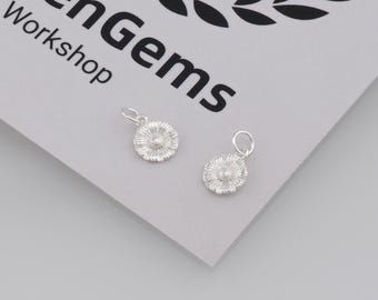 Silber Daisy Anhänger, Daisy Charme, DIY Schmuck Zubehör