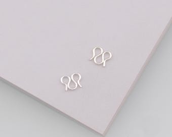 10pcs Silver M Clasp Connectors,M Clasp Lock,DIY Jewelry Accessories