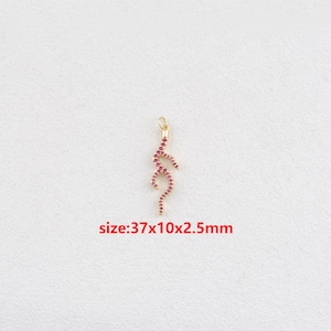 18k Gold Filled Coral Branch Pendant,Ocean Charm,DIY Jewelry Accessories