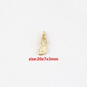18k Gold Filled Magic Potion Pendant,Magic Potion Charm,DIY Jewelry Accessories