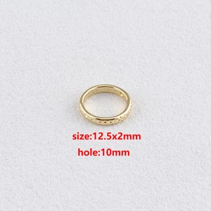 18K Gold Filled Circle Bead Frame,Round Bead Frame,DIY Jewelry Accessories