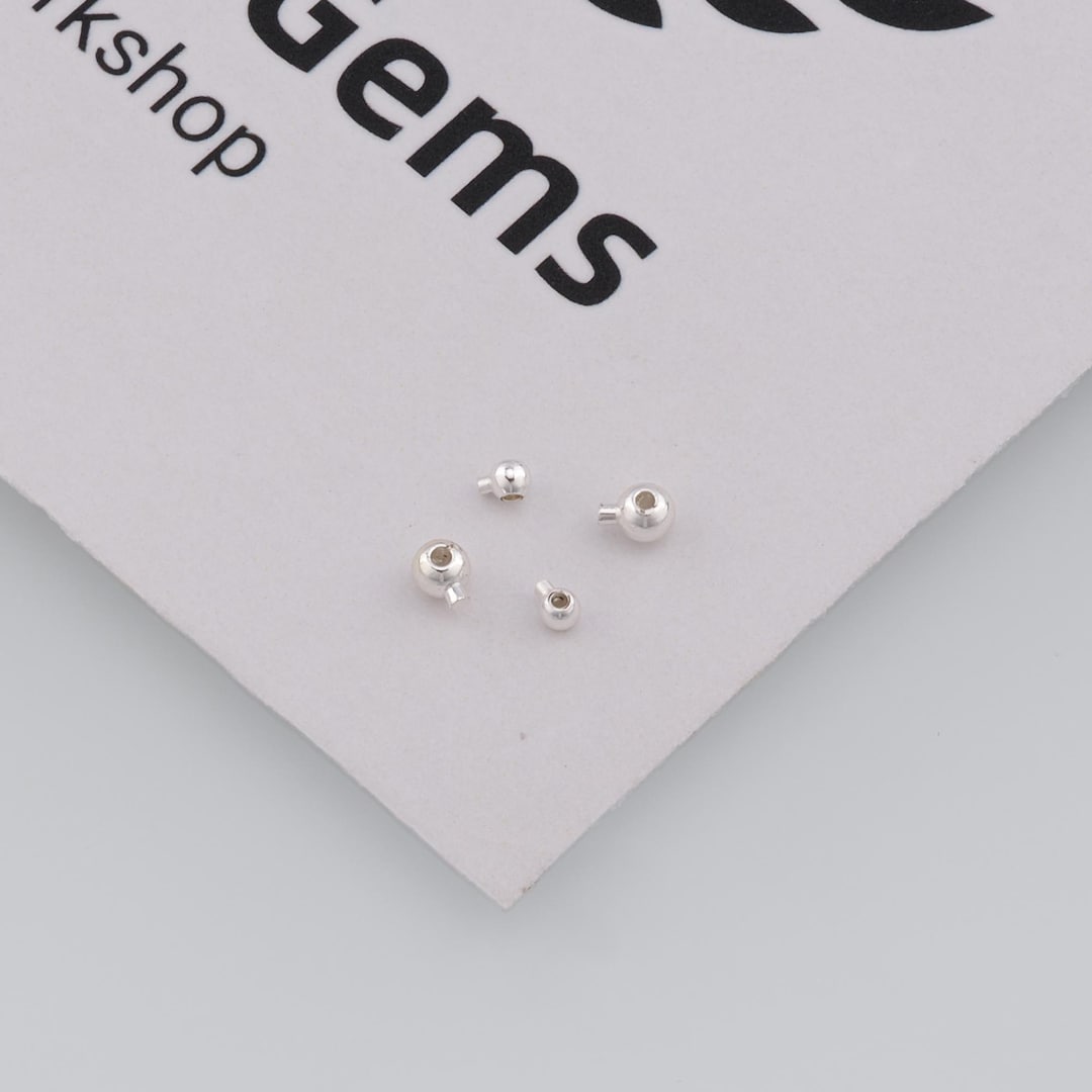 Positioning Bead 20pcs Silver Positioning Beads,crimp Beads,diy Jewelry Accessories - Etsy