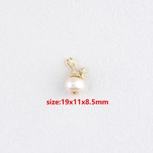 Pendentif calebasse en or 18 carats, breloque calebasse, accessoires de bijoux à faire soi-même
