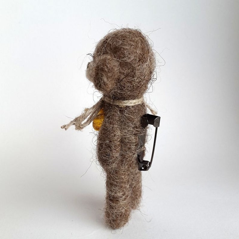 Monkey Brooch