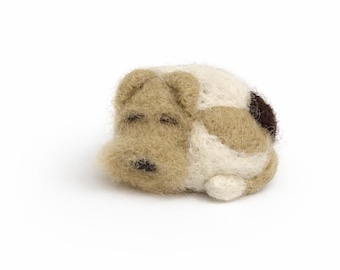 Slapende hondenbroche, cadeau huisdierliefhebbers