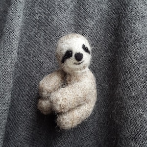 Sloth Brooch