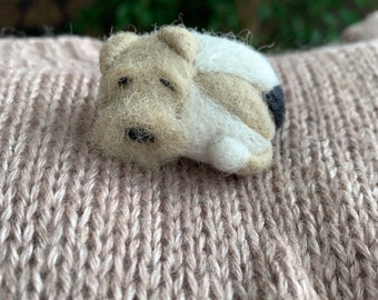 Broche pour chien Fox Terrier, cadeau pour les amoureux des animaux de compagnie