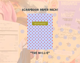 The Millie Paper Pack | Junk Journaling and Scrapbooking Paper