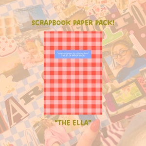 The Ella Paper Pack | Junk Journaling and Scrapbooking Paper