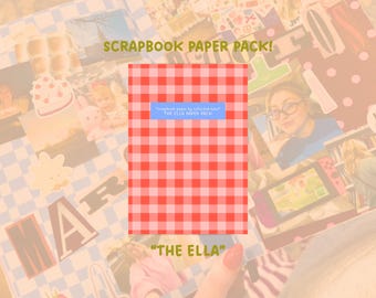 The Ella Paper Pack | Junk Journaling and Scrapbooking Paper