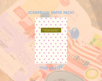 The Hazel Paper Pack | Junk Journaling and Scrapbooking Paper