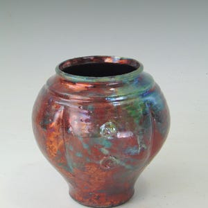 Raku bottle