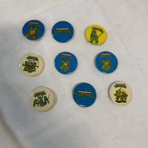 Teenage Mutant Ninja Turtles Button Pin