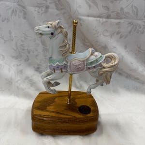 Carousel Horse Music Box - 1989