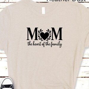 Mom Heart Tee, Mother&#39;s Day Gift, Mother&#39;s Day T Shirt, Gift for Wife, Gift for Her, Gifts for Mom, Mom Gift from Kids, Women&#39;s T Shirt