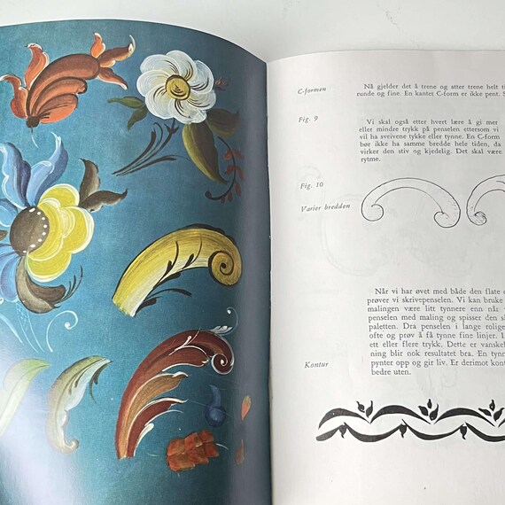 Vintage Norwegian Rosemaling Handbook: ABC Pattern Booklet by Elsa