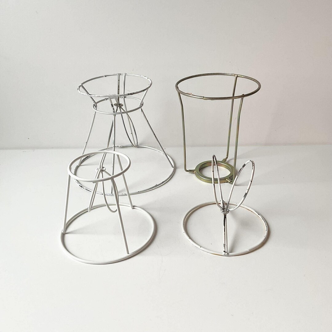 Lot 4 of Lamp Shade Frame. DIY Craft Supply. - Etsy