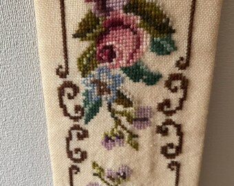 ヴィンテージ ノルウェー ニードルタペストリー 刺繍 クロスステッチ