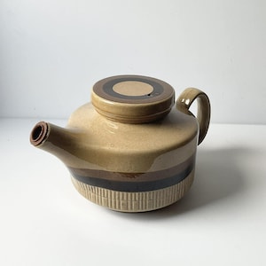Vintage Terra series Swedish Designed by Berit Ternell Ceramic Teapot