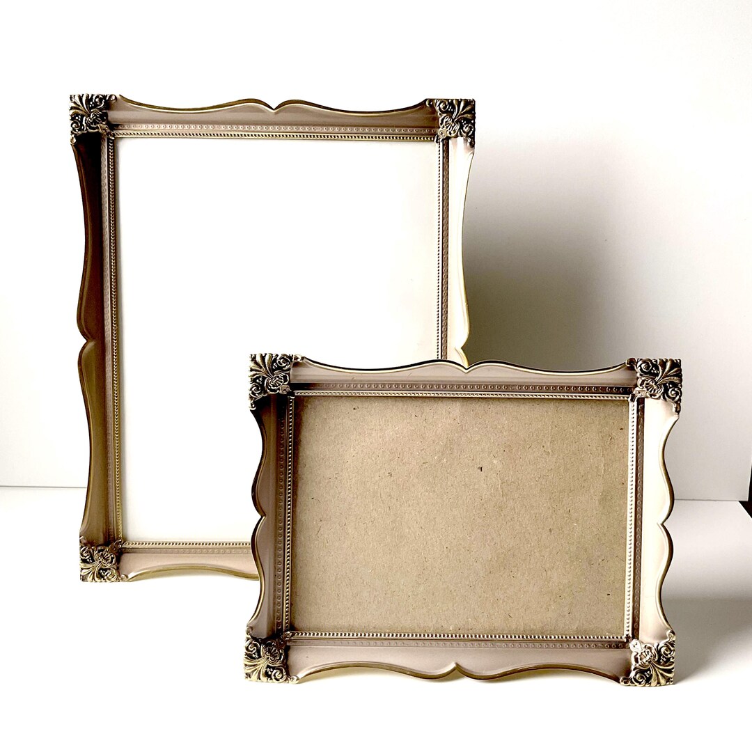 Lot 2 of Vintage Danish Jyden Brass Metal Photo Picture Frames - Etsy