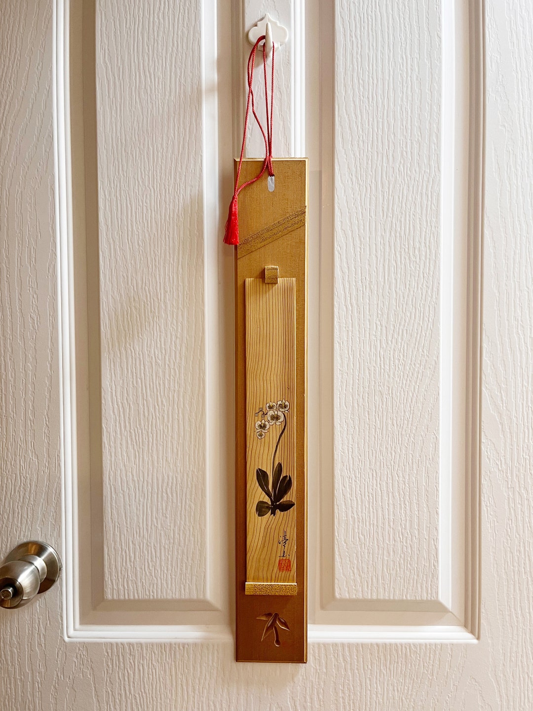 Japanese Cypress Wooden Framed Mounted Holder for Shikishi Art Etsy