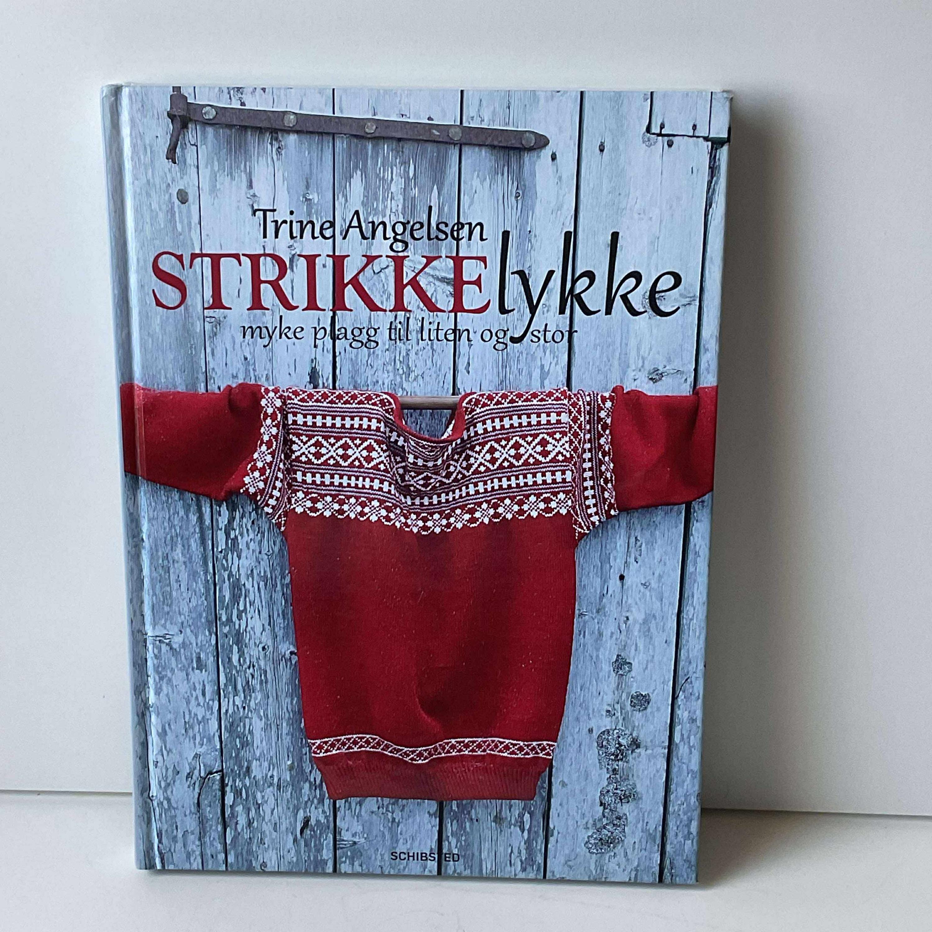 ノルウェーの編み物本:Strikkelykke - ヴィンテージパターンとソフト