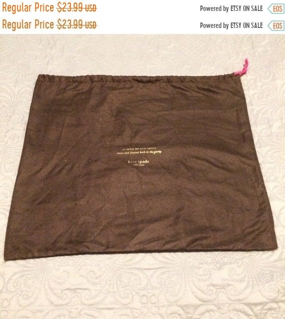 Sale 50% Huge Authentic Kate Spade Dust Bag - Etsy