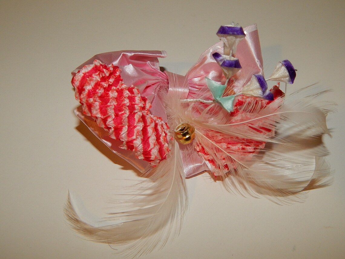 Set 2 of Vintage Japanese Hair Accessories Tsumami Zaiku Etsy