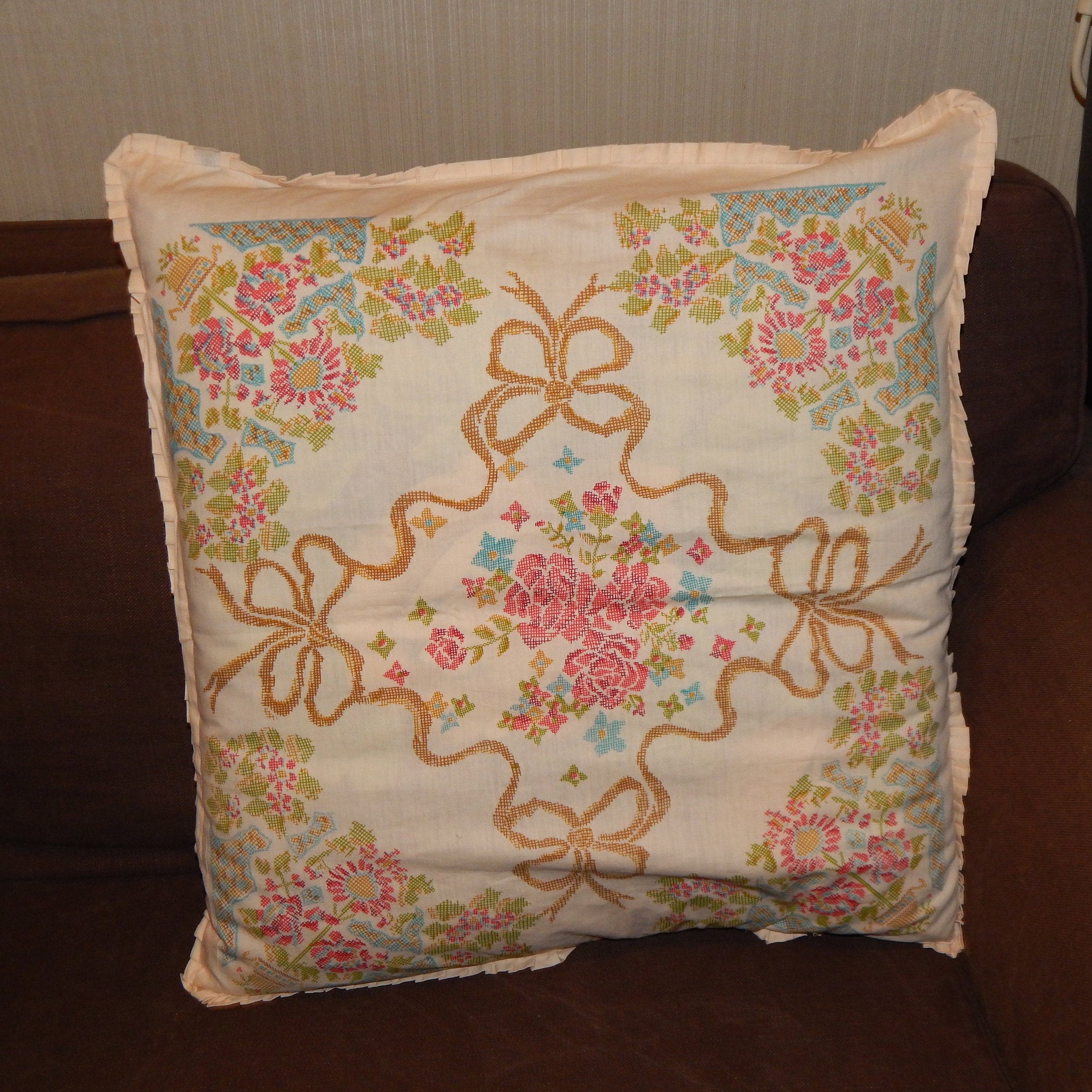 Zabuton Meisen Japanese Traditional Floor Cushion Cover Etsy