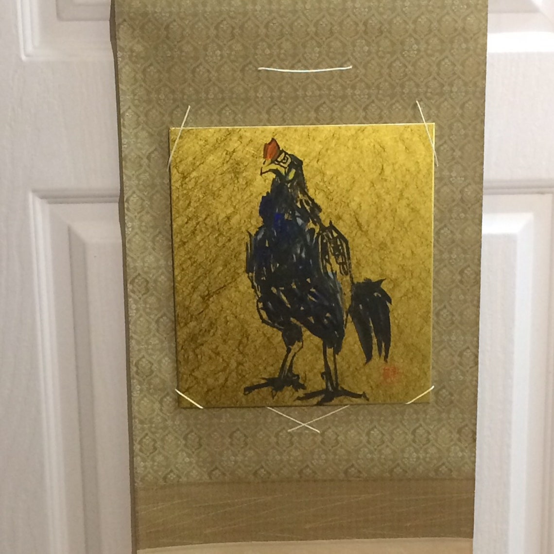 Vintage Blank Japanese Scroll Wall Hanging Frame for Painting | Etsy