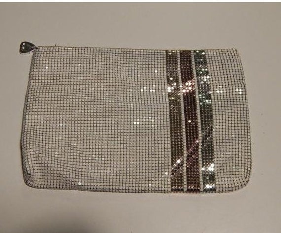 1980s Whiting and Davis Mesh Clutch Evening Bag