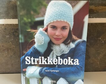 ノルウェーの編み物本:Strikkelykke - ヴィンテージパターンとソフト