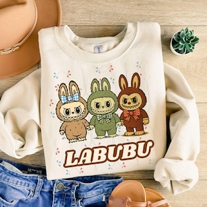 Labubu Designs Svg, Labubu Png, Labubuu Sublimation, Gingham Bow Labubu, T Shirt Design, Monster Characters, Svg Cut Files, Instant Download