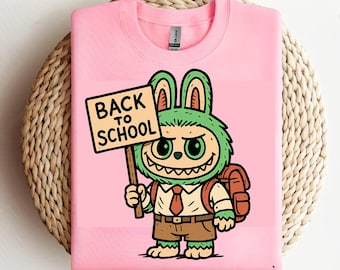 Kawaii Labubu Clipart: Preschool & Kindergarten PNG SVG Bundle (Digital Download)