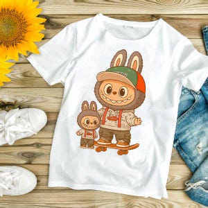 monster Skateboard PNG SVG, Cute Labubu Clipar, Cartoon Character Vector, Labubu Designs labubu png prints, Kawaii Labubu Png, labubu images