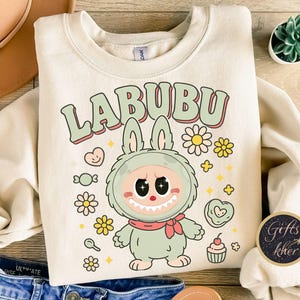 labubu png, Cartoon Character Vectors Easter Coquette Bow Doll For Girls Png labubu design, labubu image, Gift for Kids Digital Download