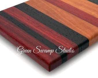 Cutting Board - Cherry, Padauk & Wenge