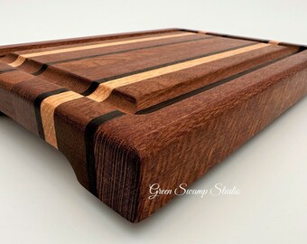 Cutting Board - Oak, Wenge, Lacewood & Teak