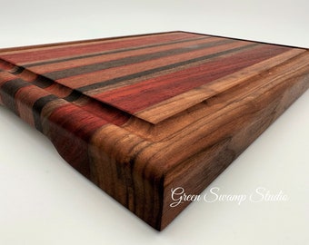 Cutting Board - Walnut, Padauk, Wenge & Lacewood