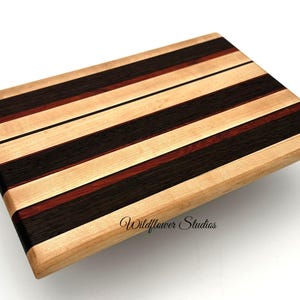 Cutting Board - Maple, Wenge & Padauk