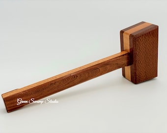 Wooden Business Hammer - Lacewood, Walnut & Oak