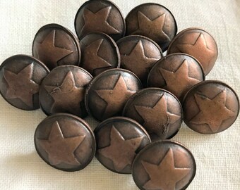 10 new VINTAGE style CAMEOS lot round 27mm red ivory
