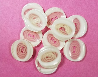 1cm White Buttons Etsy