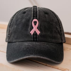 Breast Cancer Support Embroidered Hat, Her fight is our fight Hat, Breast Cancer Awareness Hat, Family Breast Cancer, Cancer Support Hat