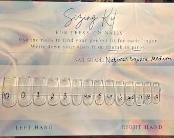 ADELINE | Reusable Press on Nails | Hand Painted Salon